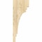 Ekena Millwork Pescadero Rough Sawn Corbel, Douglas Fir, 4"W x 10"D x 26"H COR04X10X26PEC00RDF - alternate 2